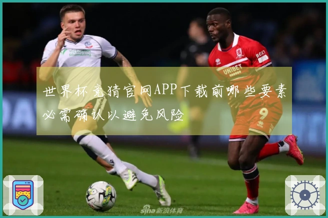 世界杯竞猜官网APP下载前哪些要素必需确认以避免风险